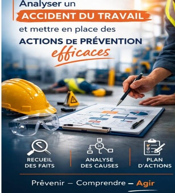 ANALYSER UN ACCIDENT DU TRAVAIL