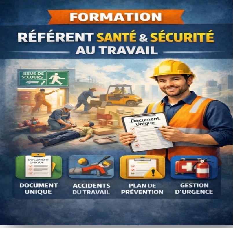 Référent Santé & Sécurité au Travail - Alpha Secourisme